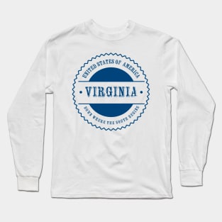 Virginia State Long Sleeve T-Shirt